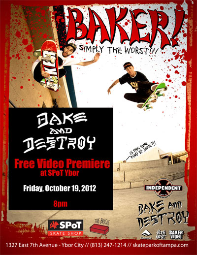 The Bake and Destroy premiere is October 19